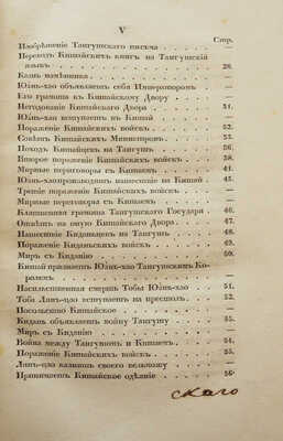 История Тибета и Хухунора с 2282 года до Р.Х. до 1227 по Р.Х. с карт.. [В 2 ч.] Ч. 1-2. СПб., 1833.